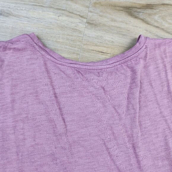 💇‍♀️Maurices Mauve Swiss Dotted Puff Sleeve Top Size 2X - Picture 4 of 10